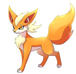 Had the ai make a normal type fox pokemon'