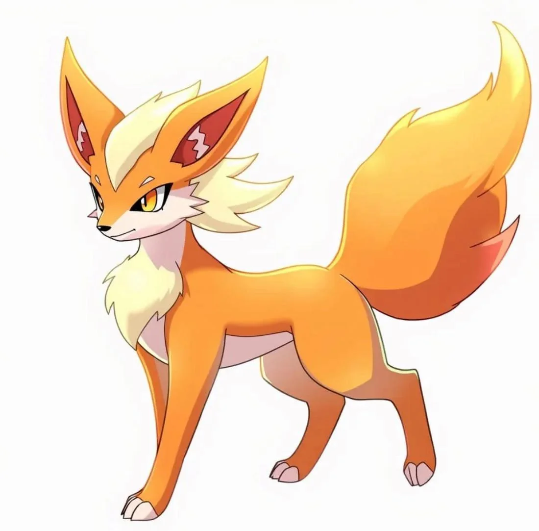 Had the ai make a normal type fox pokemon picture 1 of 1