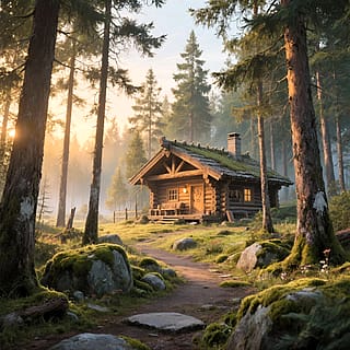 Cabin in the Forest'