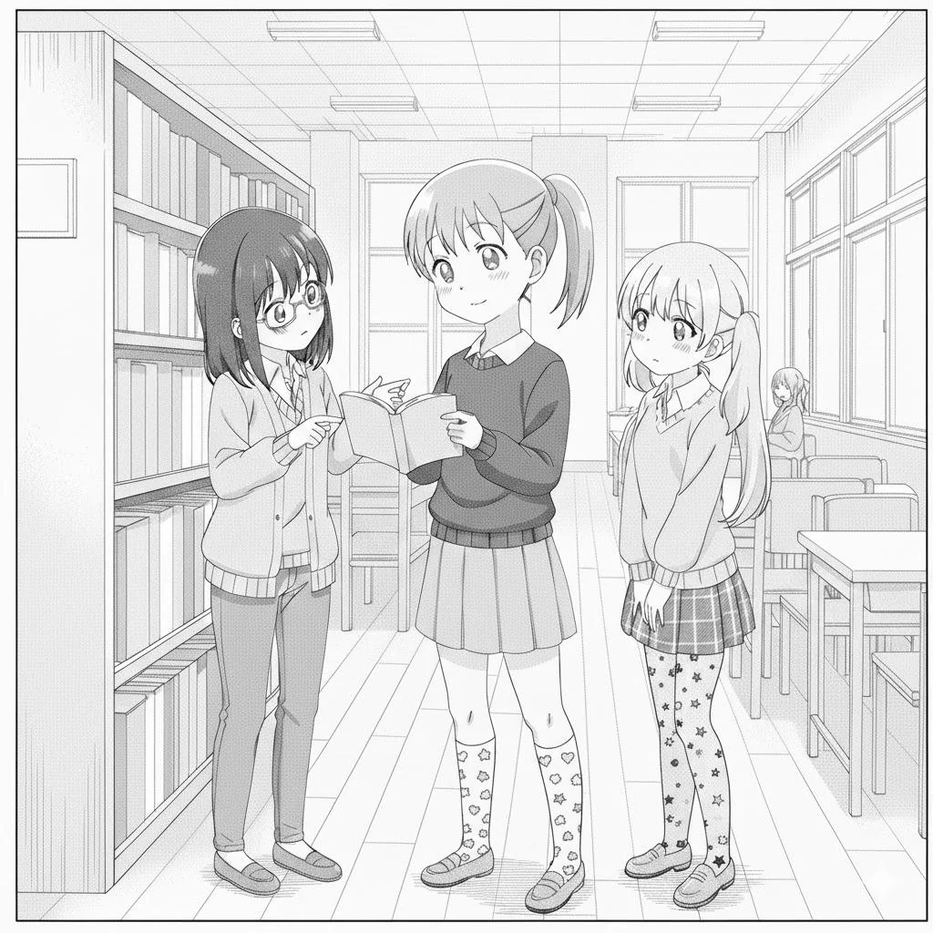 Kanako Sasa helps her kōhais picture 1 of 1