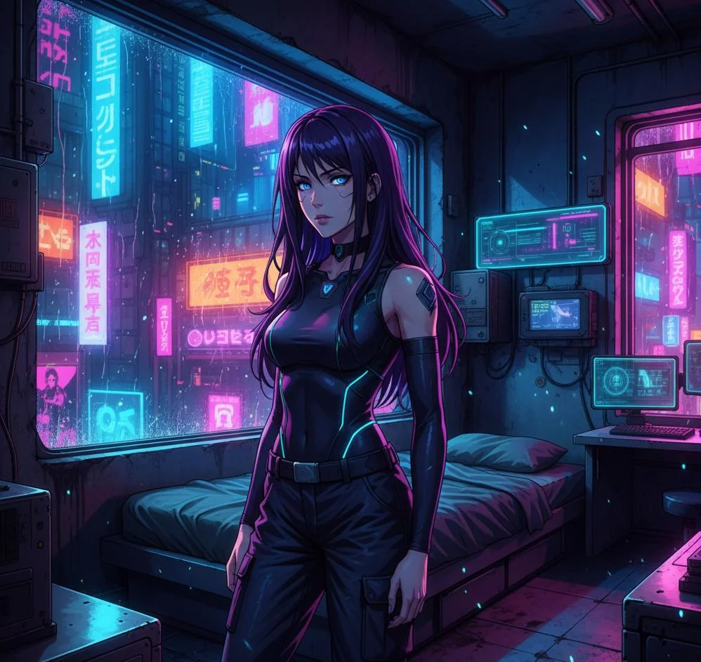 Cyberpunk solitude picture 1 of 1