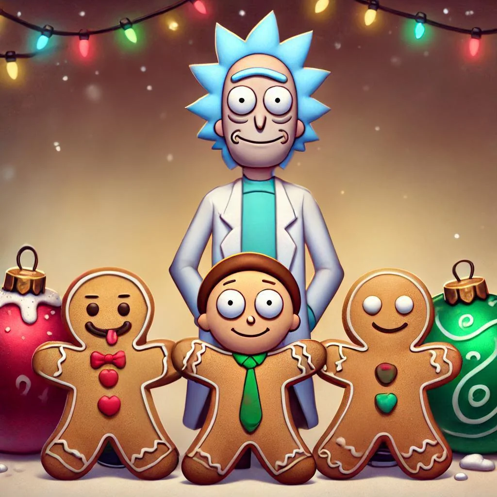 Rick and Morty Christmas 🎄 picture 1 of 1