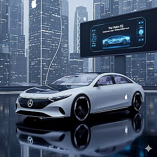The Vision EQ: Mercedes x Apple – Redefining Intelligent Luxury'