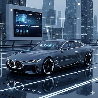 The iCar: BMW x Apple – A Fusion of Driving Prowess and Digital Perfection'