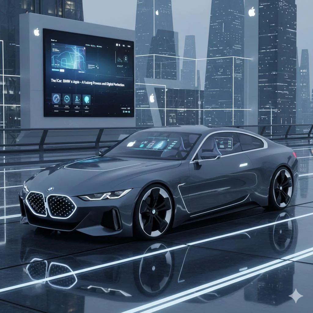 The iCar: BMW x Apple – A Fusion of Driving Prowess and Digital Perfection picture 1 of 1