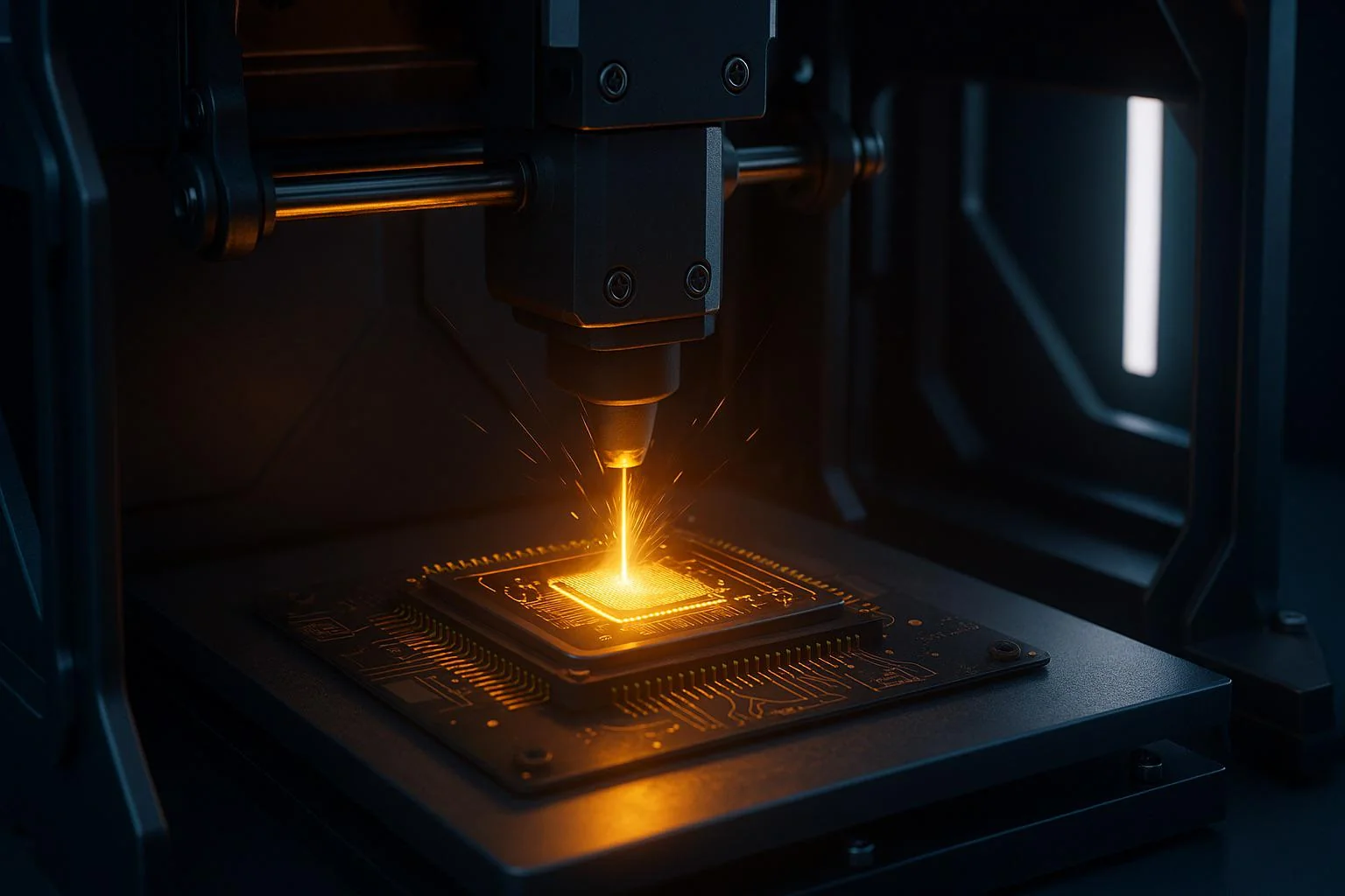 Photon-Forged Silicon: Birth of a Lightborn Chip picture 1 of 1