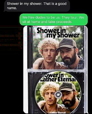 Just an idea for a band…'