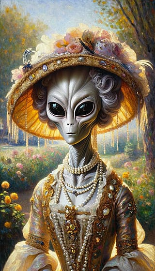 Impressionism from a parallel reality'