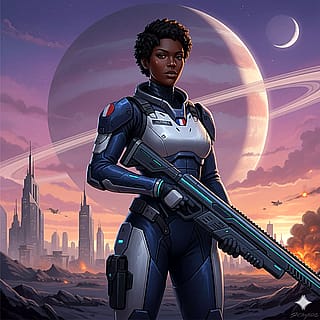 French Space Force commando.'