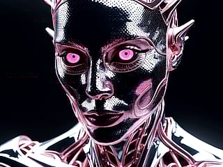 Midnight Metal Eyes Sing Pink'