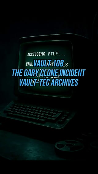 Vault 108 – The Gary Clone Incident | Vault-Tec Archives'