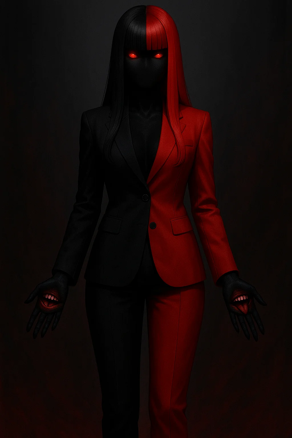 I asked Chatgpt to illustrate my OC picture 1 of 2