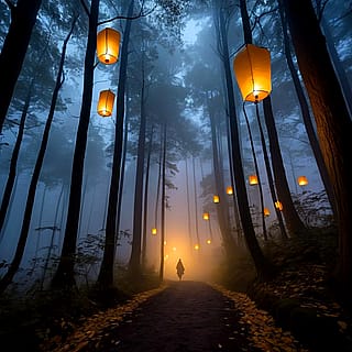 The Lantern Path'