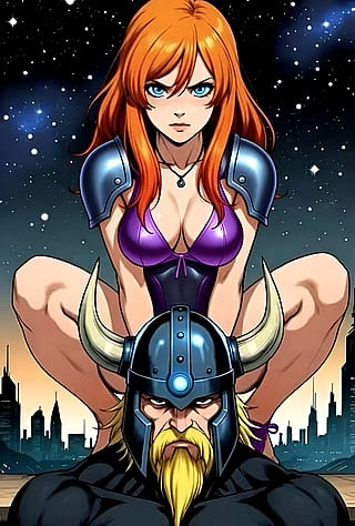 Space Viking & Jedi Princess'