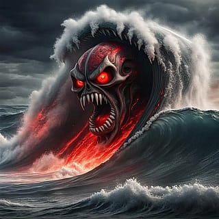 A Scary Tsunami'
