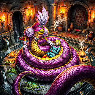 In the serpent's embrace (FFIX x Gnosia)'