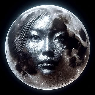 Feminine energy of the moon'