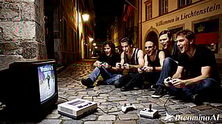 Rammstein Members Playing Wolfenstein in Liechtenstein (2009)'