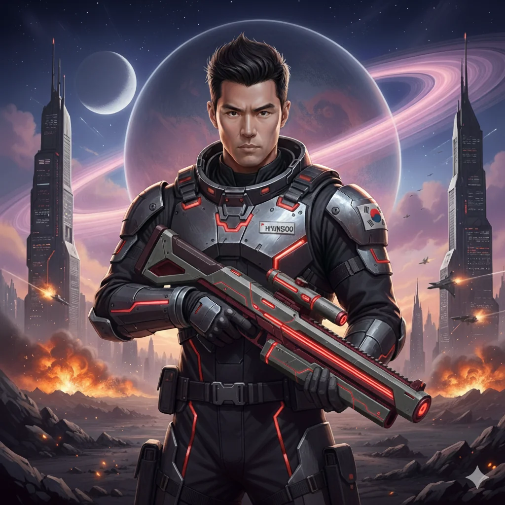 Korean Space Force commando picture 1 of 1