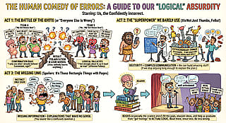 A guide to our "logical" absurdity'