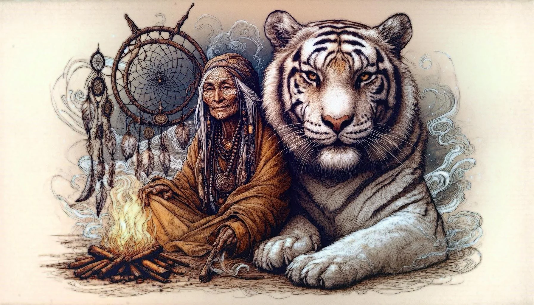 Tiger-Frau picture 1 of 1