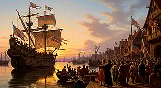 Triumphal entry into port - Prompt'