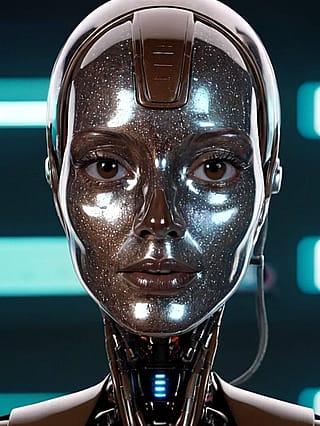 Silver Whispers In A Blue Dawn'