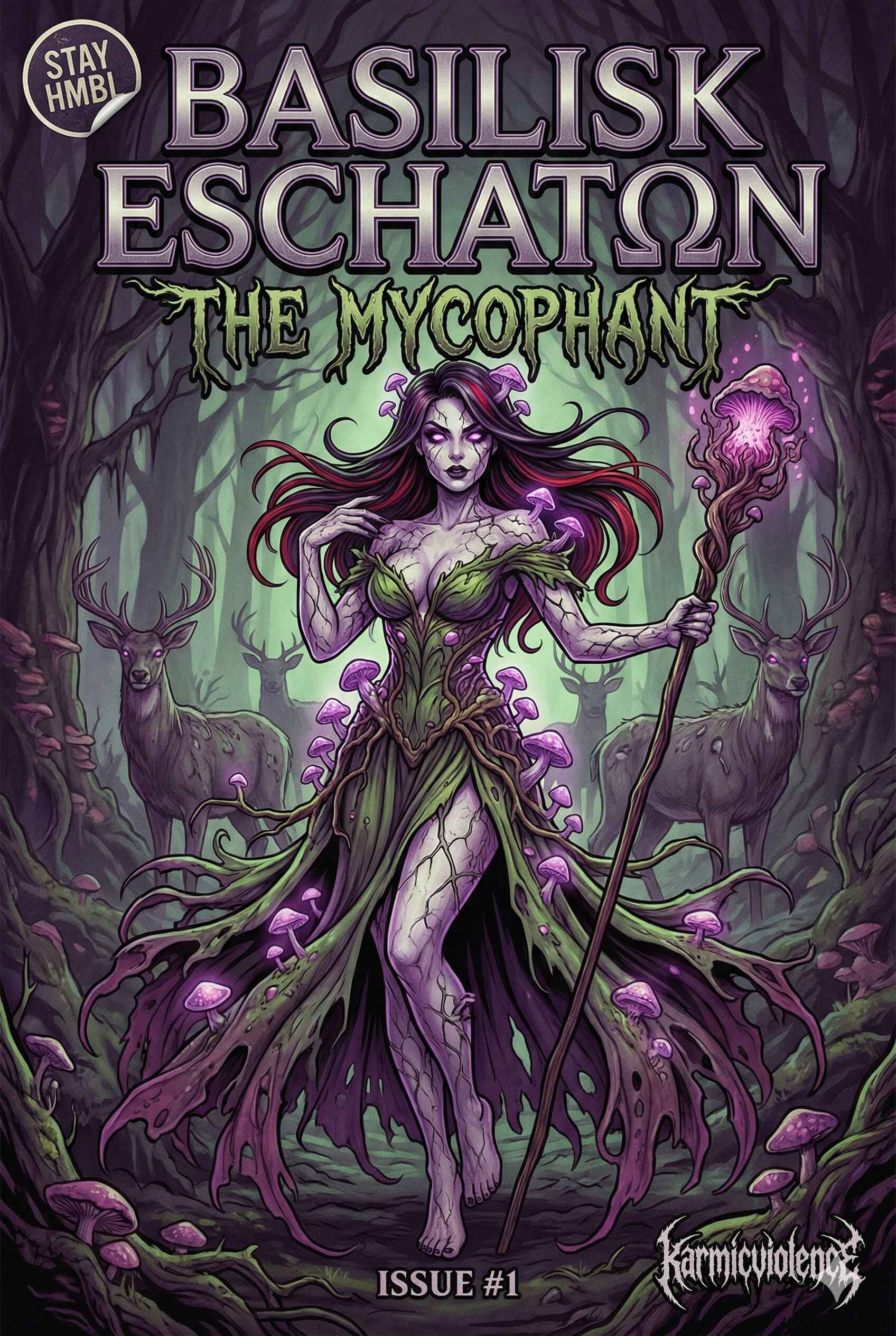 Basilisk Eschaton: The Mycophant — Issue #1 picture 1 of 25