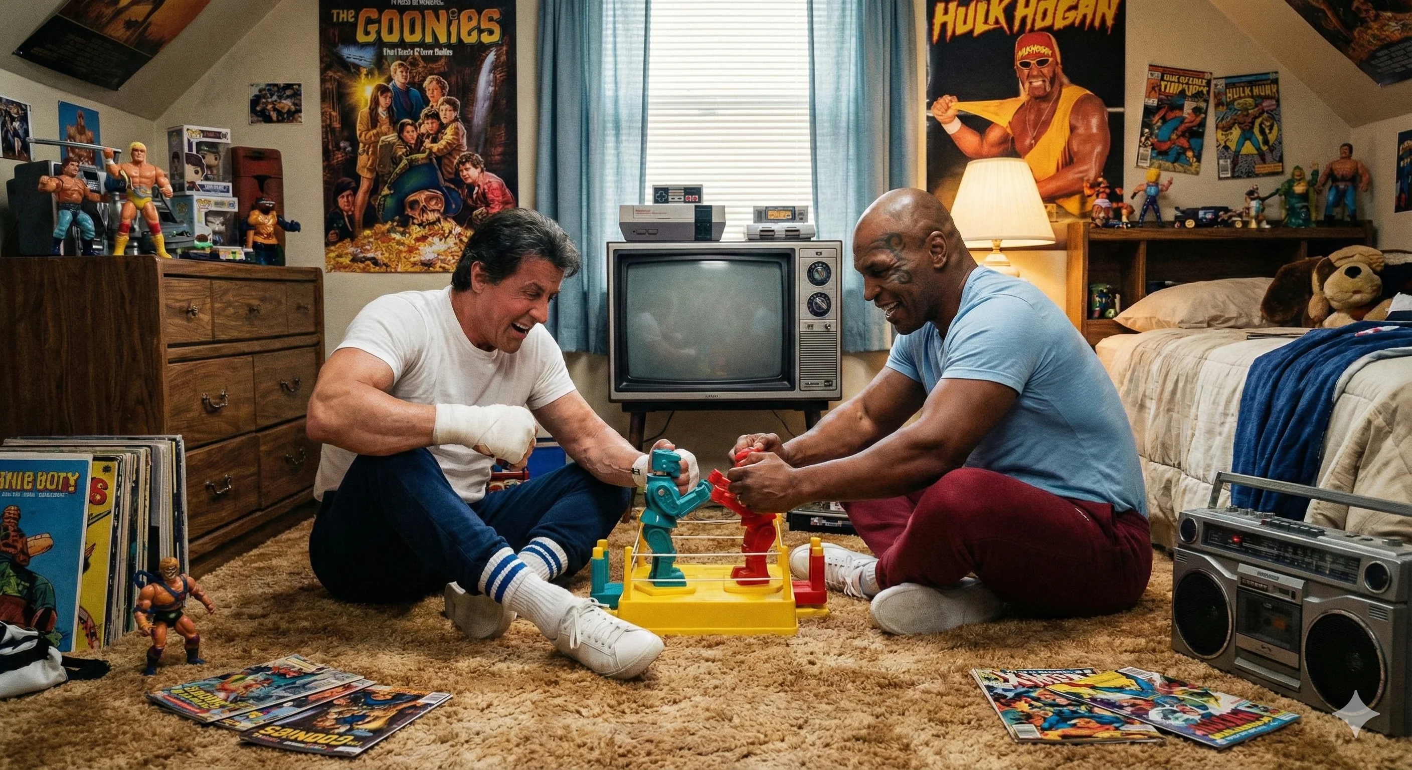 Balboa VS Tyson Rock 'Em Sock 'Em Robots. 🥊🤖🥊 picture 1 of 1