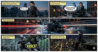 Random comic creation for testing'