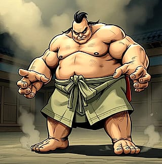 Sumo wrestler'