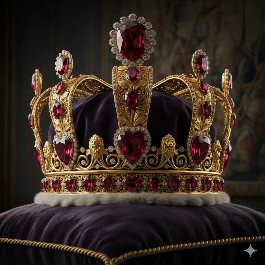 The three symbols of power of a monarchy picture 1 of 3