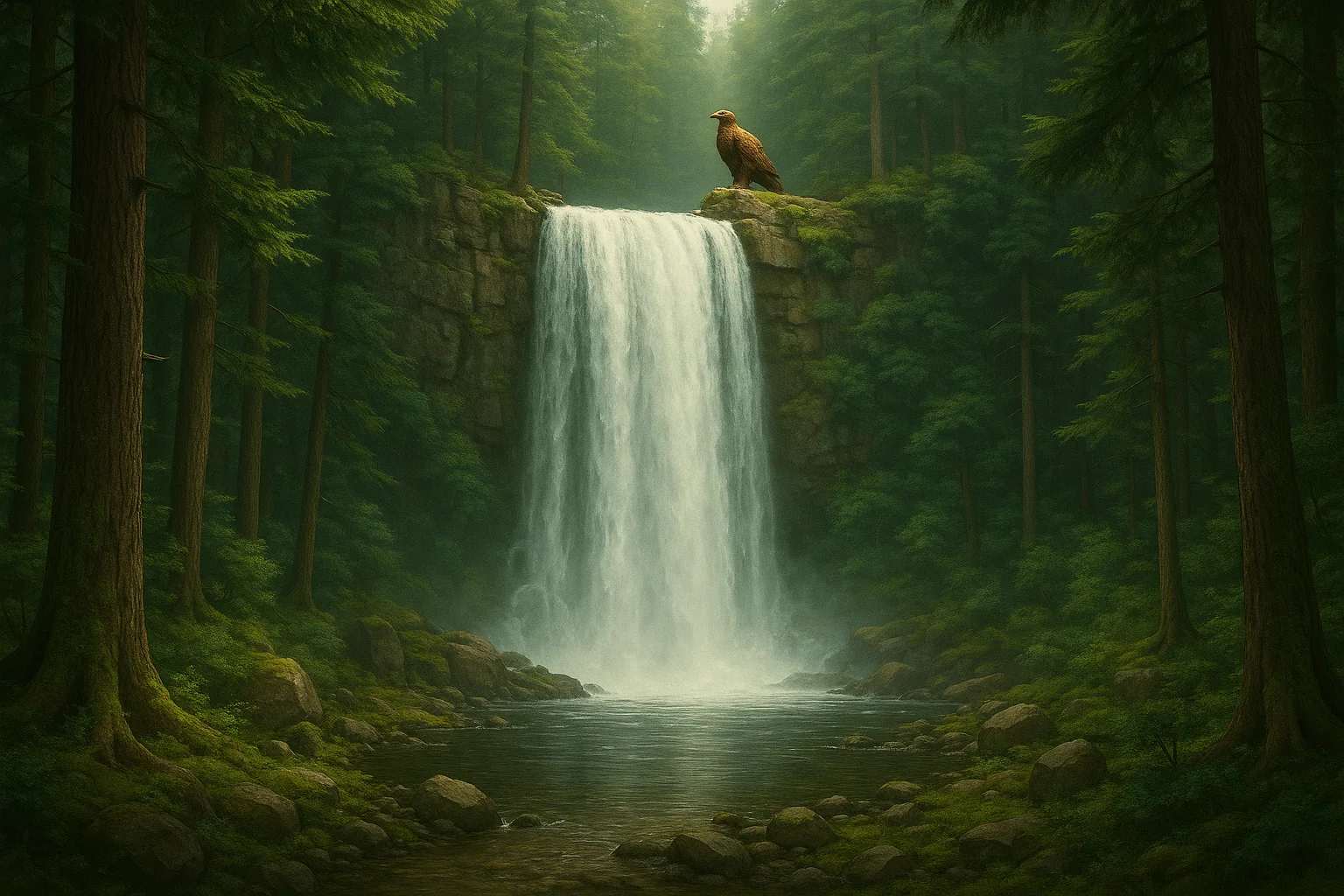 I’ve been generating AI art to capture the mood of each chapter I write. Here are my first six... picture 6 of 6