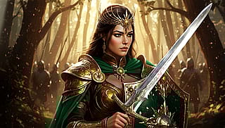 ¡Amo a una chica guerrera!'