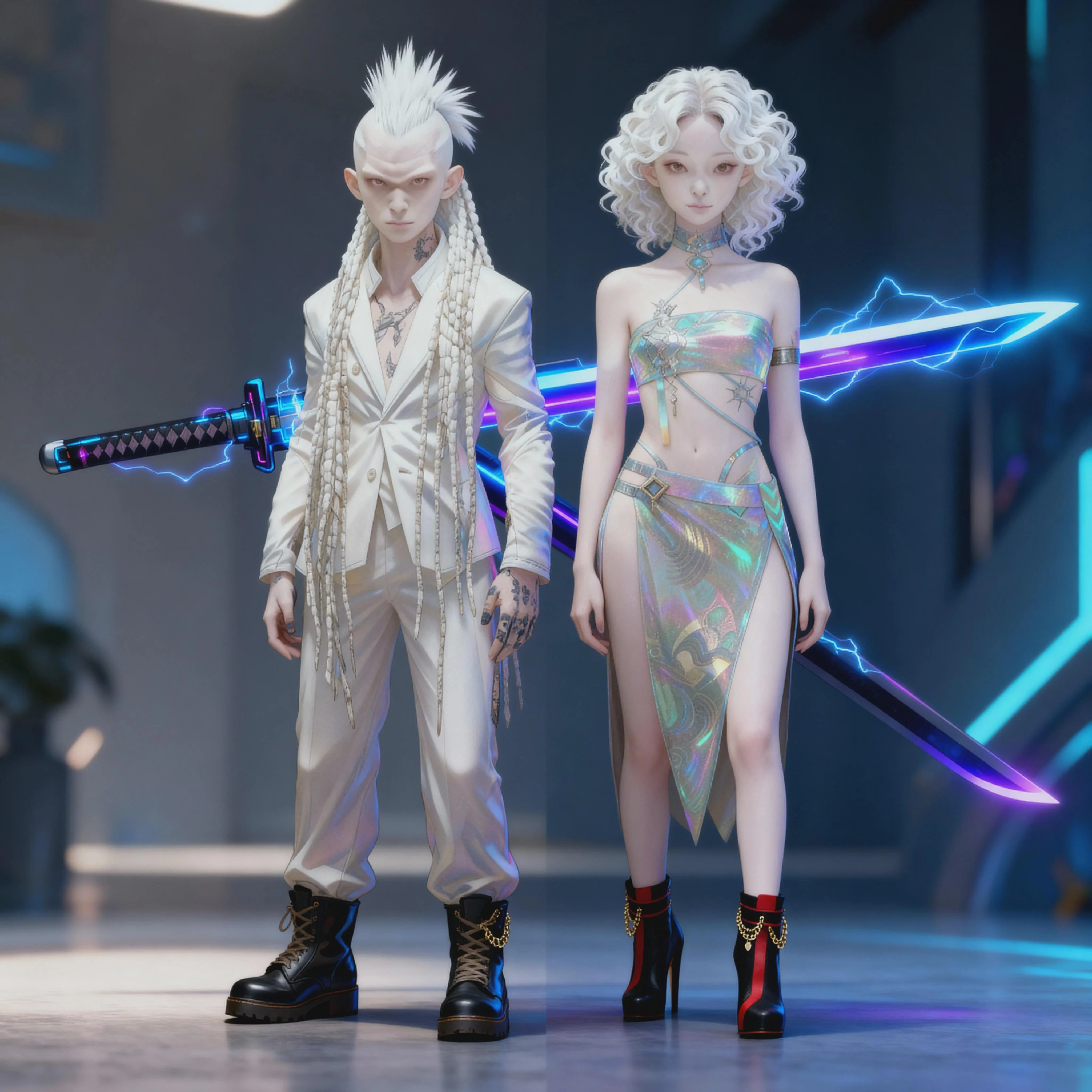 The dead skins Alien mongrels characters of mine picture 1 of 1