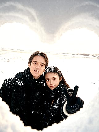 An AI photo image generated by Meitu'