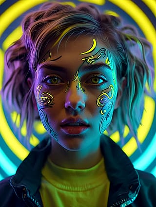 Yellow Spirals, Eyes In Shadows'