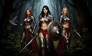 What a dangerous trio!'