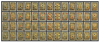 I've been vibe coding a card game, so I decided to NB a unique set of cards for it. Definitely wasn't one-shotted though, this was considerable refinement, and then quite a significant amount of manual digital editing, not only to the cards, but to put this image together as well.'