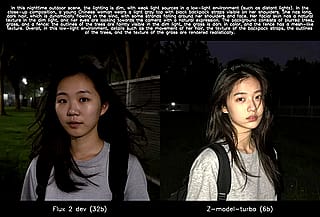 Flux 2 dev / Z turbo comparison with prompt'