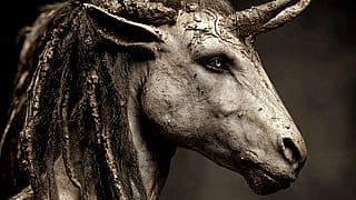 A Weathered Gothic Equine 🦄'