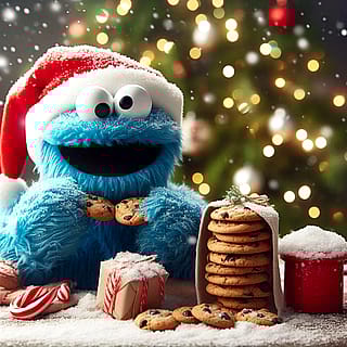 Cookie Monster 🎄'