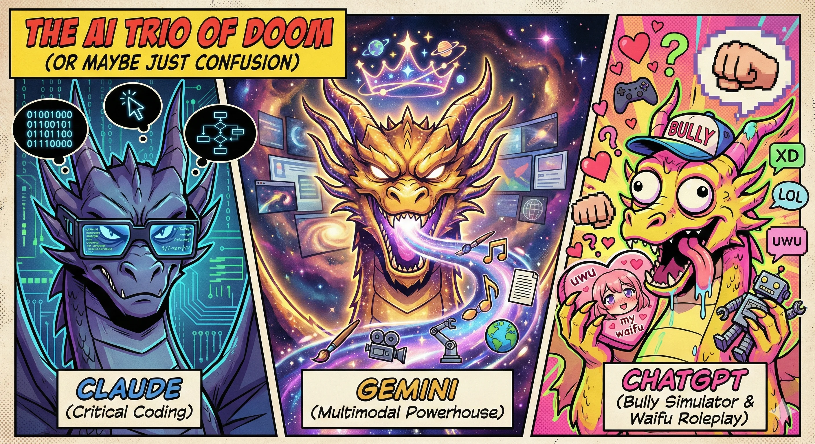 Claude vs. Gemini vs. ChatGPT? picture 1 of 1