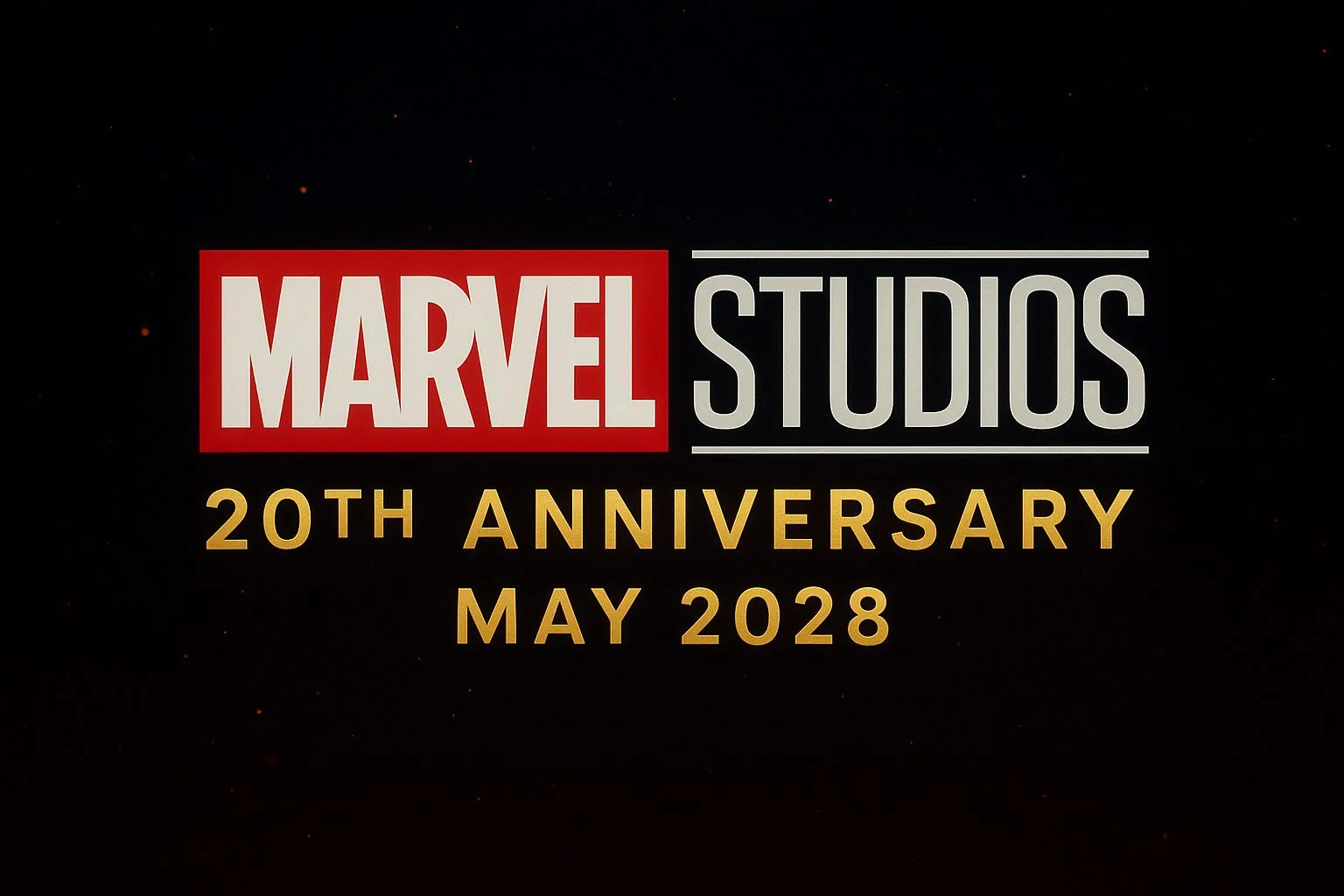 Where would you be for the 20th Anniversary of Marvel Studios in May 2028. picture 1 of 1