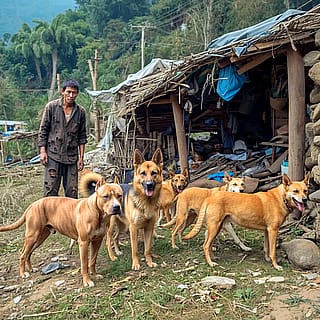 Who let the dogs out?'