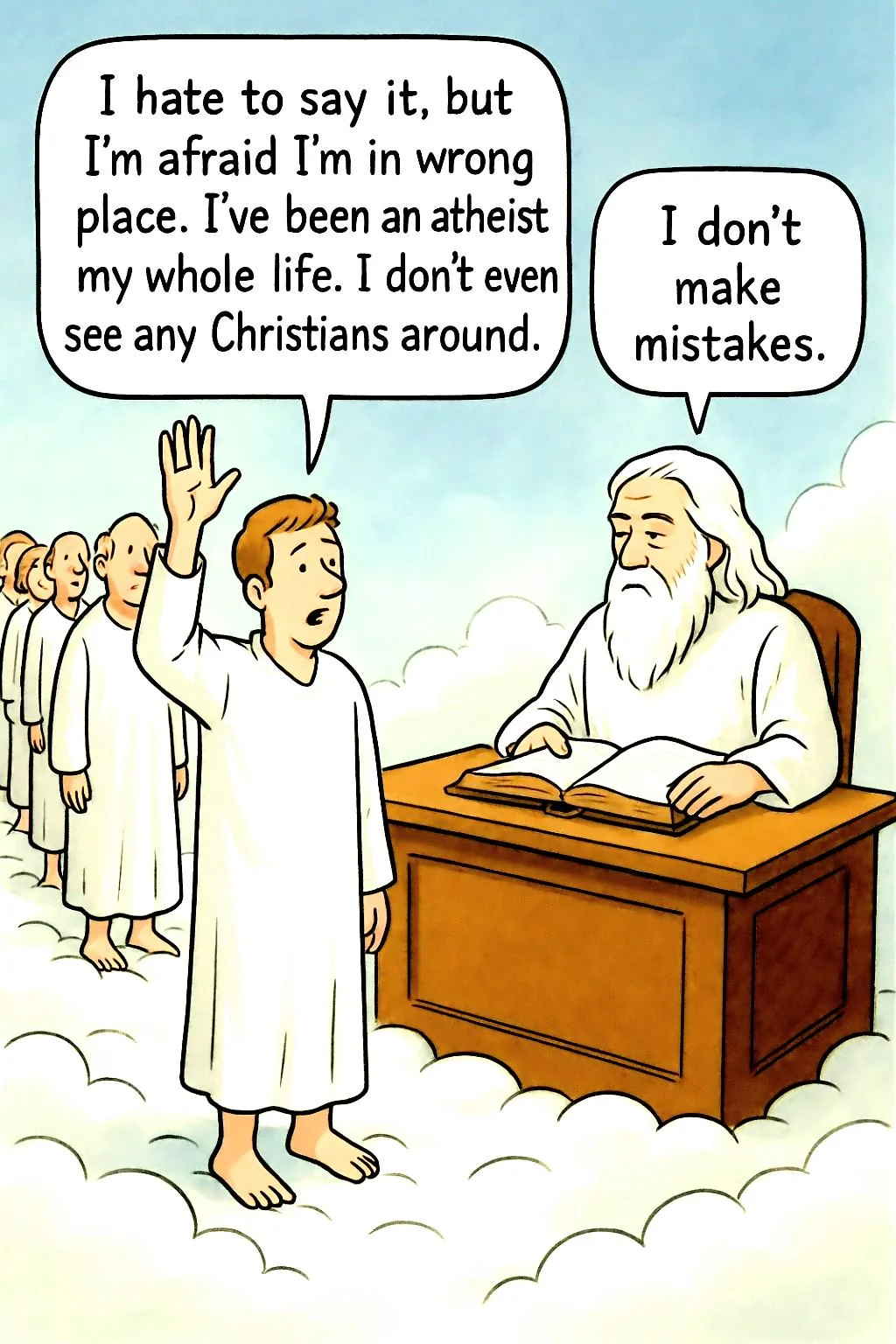 there's still a suspiciously strong association between heaven and whiteness picture 1 of 1