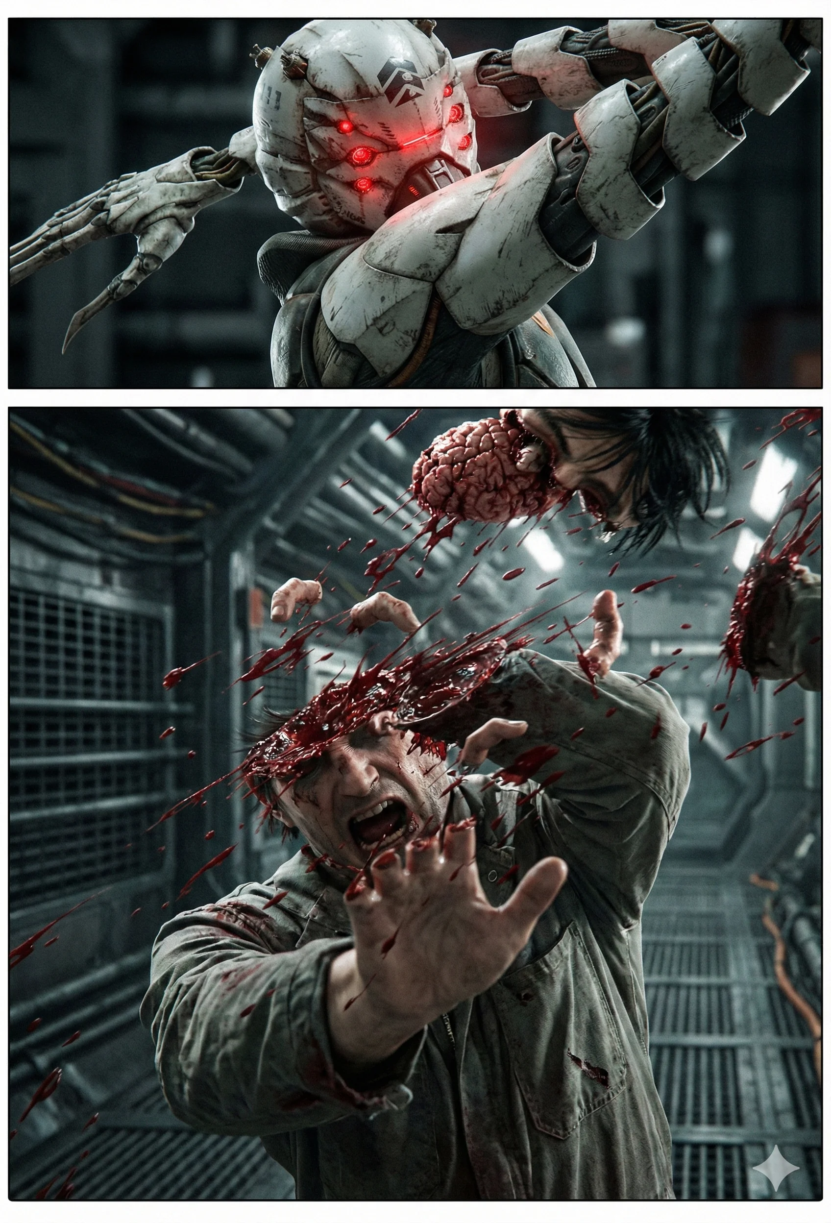 Realistic recreation of a Manga drawing picture 1 of 1