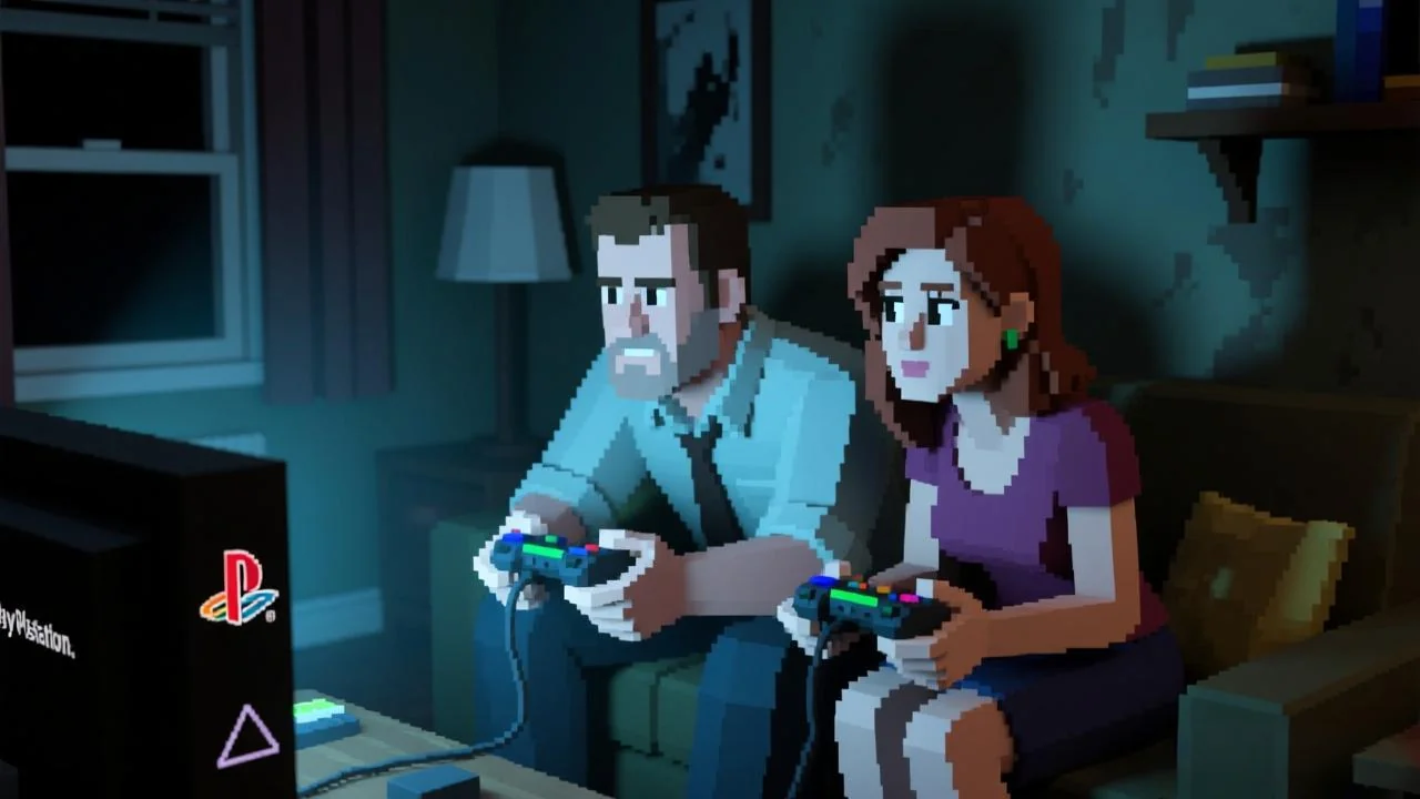 "Hmm… he is so charming when he plays video games…" 👀 picture 1 of 1