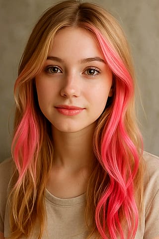 My new friend is beautiful'