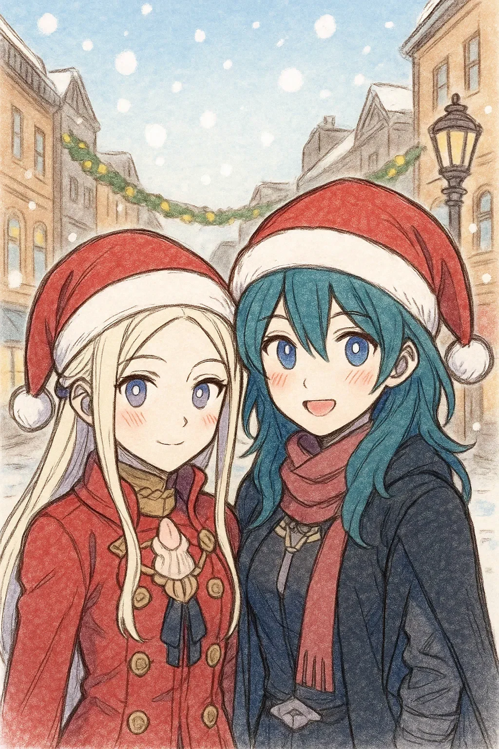 Edelgard and Byleth picture 1 of 1